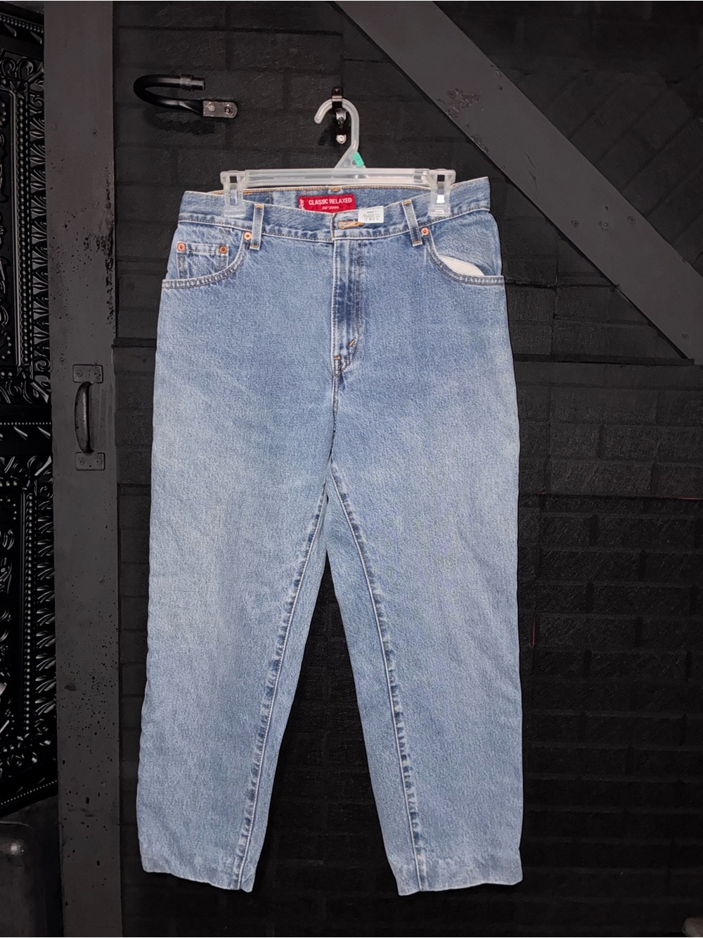 Levi's Classic Relaxed Light Blue Denim Jeans #550